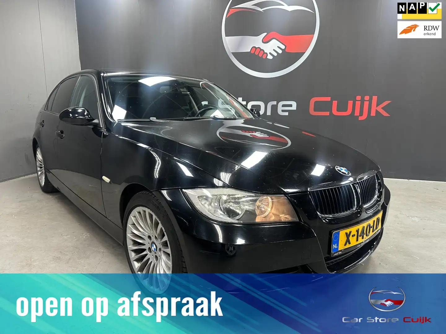 BMW 318 3-serie 318i - Wacht Op Jou Zwart - 1