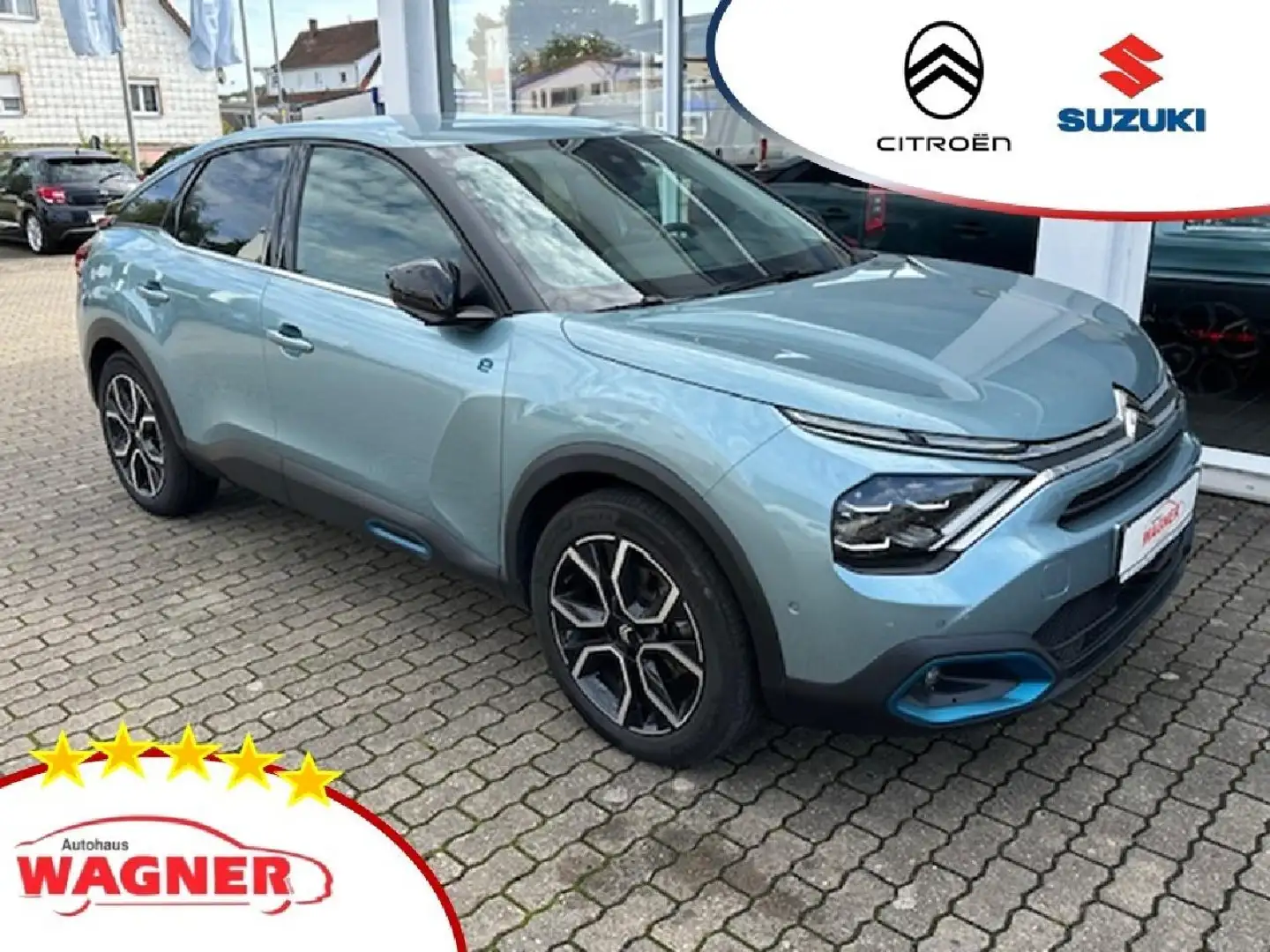 Citroen E-C4 Electric ë- Shine Blau - 1