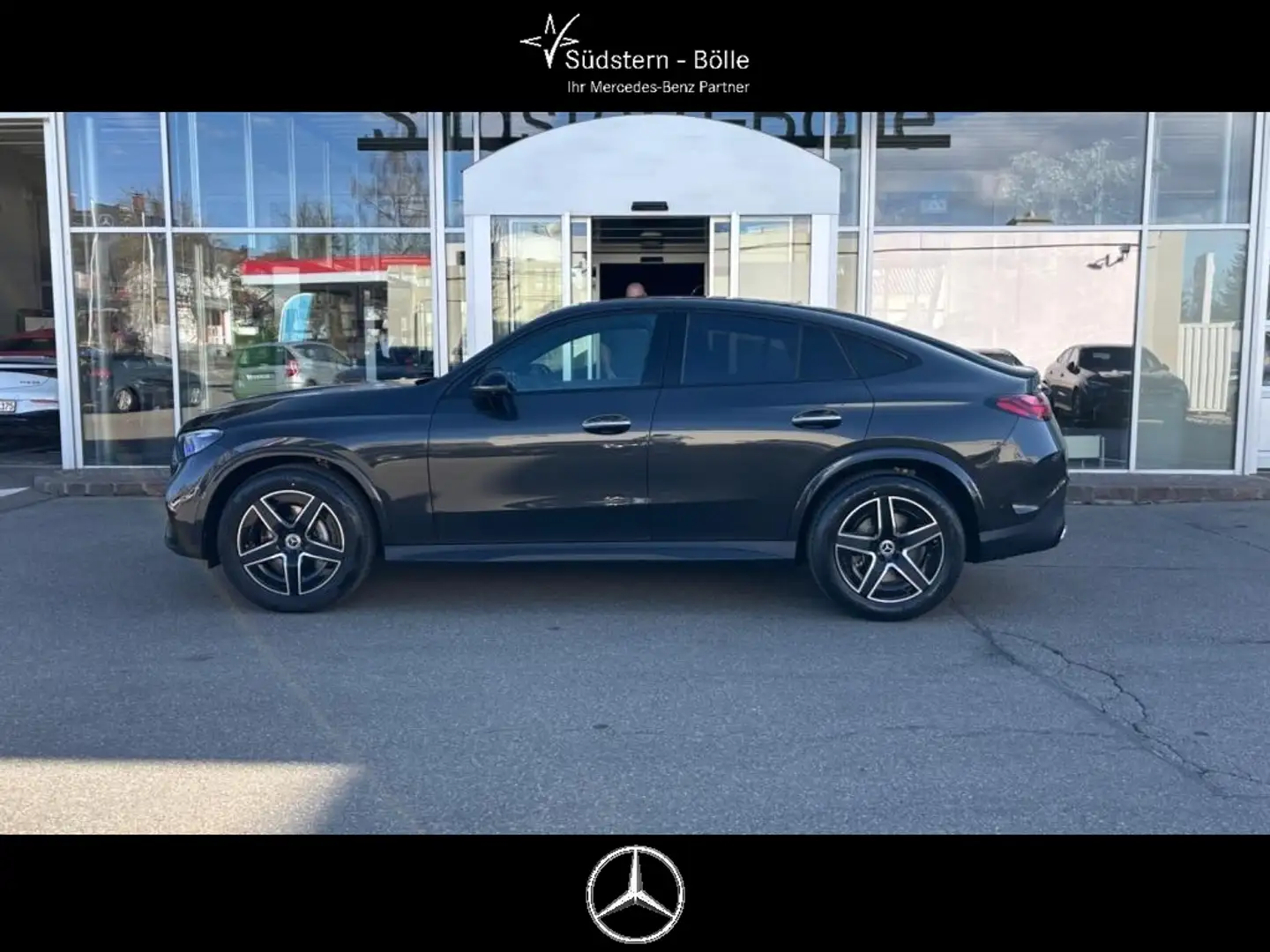 Mercedes-Benz GLC 450 d 4M Coupe +AMG+DISTRO+NAVI+PANO-DACH Gris - 2