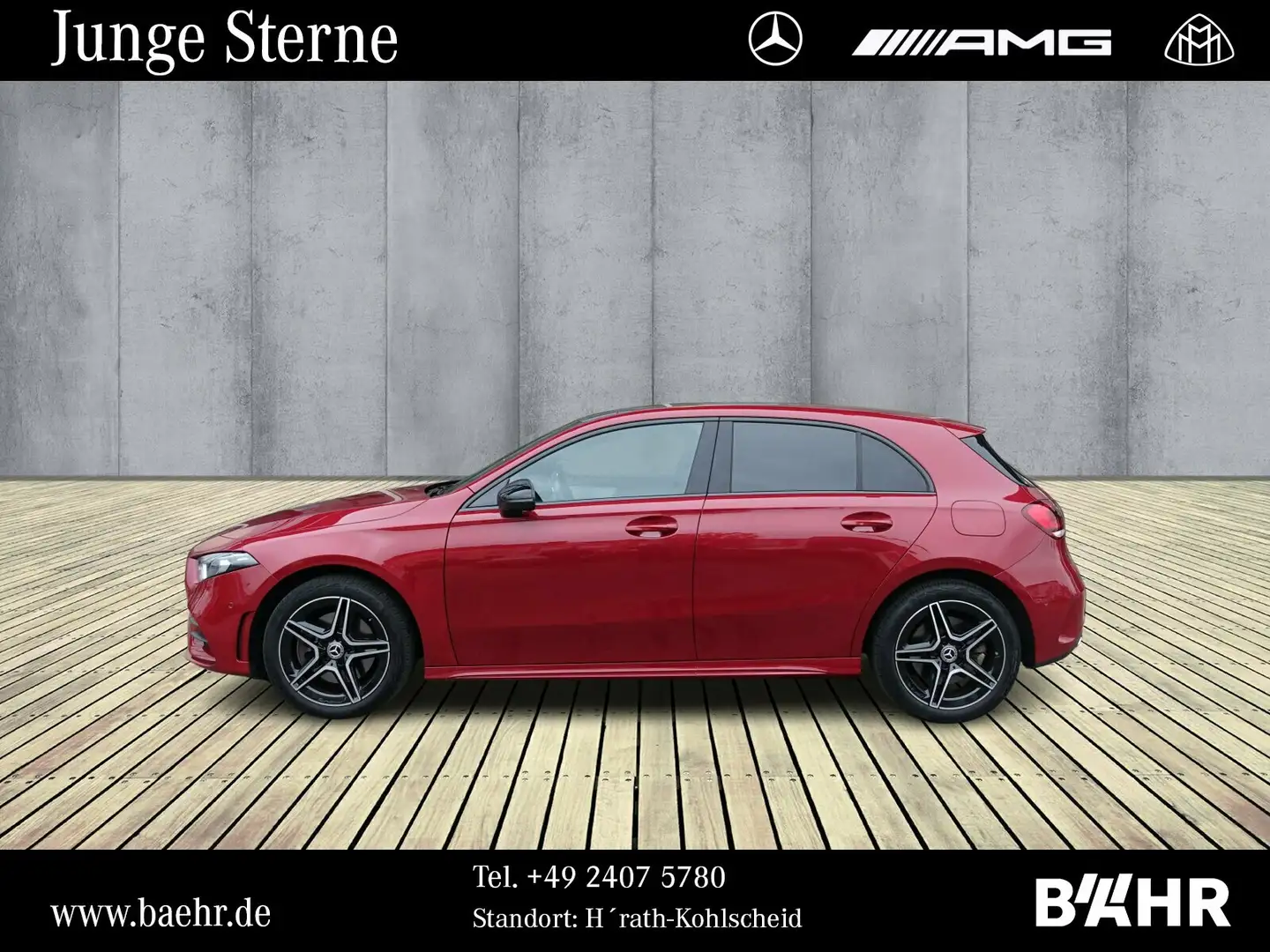 Mercedes-Benz A 250 A 250 e AMG+Night/MBUX/LED/Pano/RFK/SHZ/LMR-18" Rot - 2