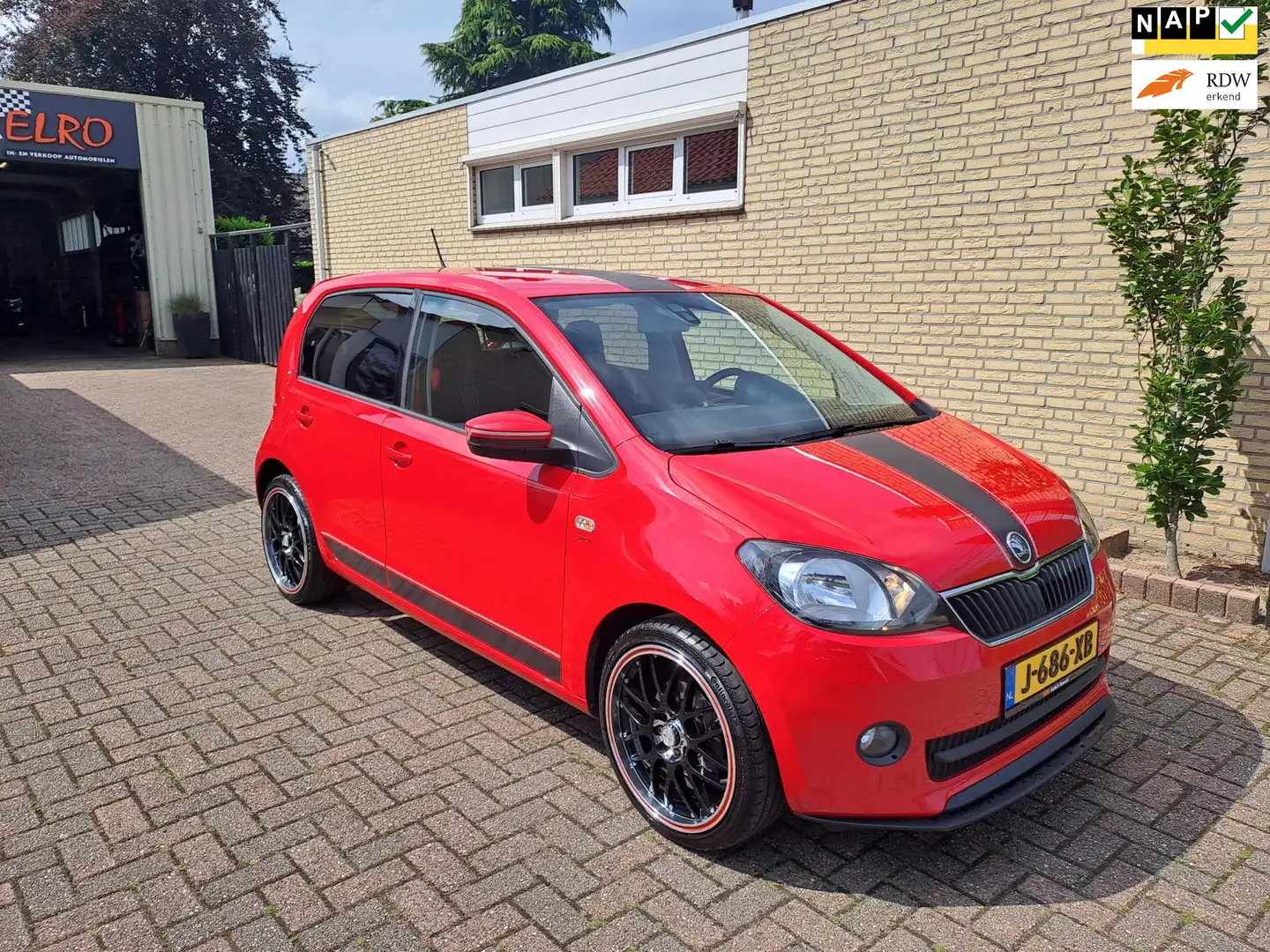 Skoda Citigo 1.0 Greentech Ambition Monte Carlo Sport Rood - 1