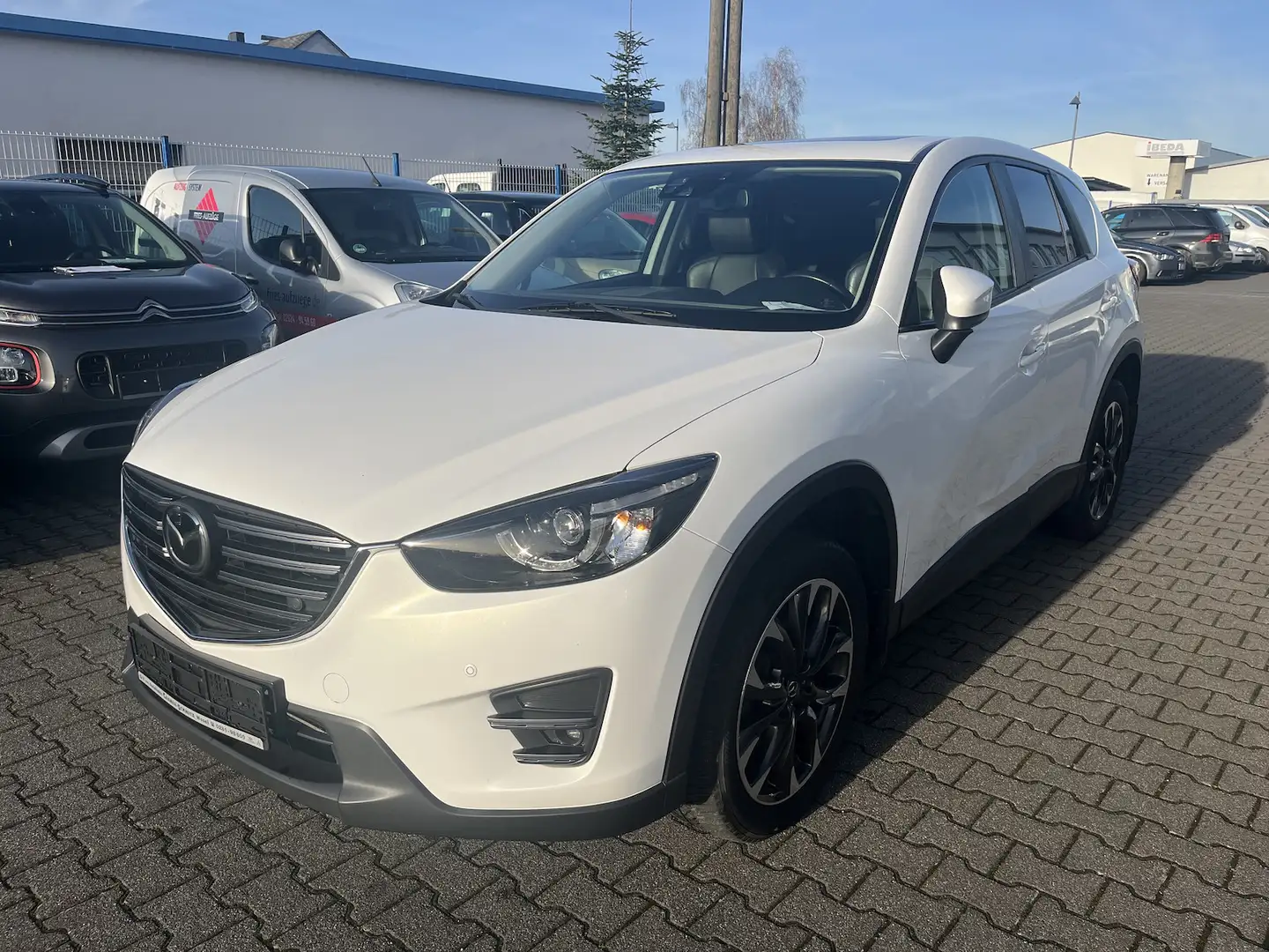 Mazda CX-5 Sports-Line AWD 2.2 Diesel, Automatik, Navi Bianco - 1