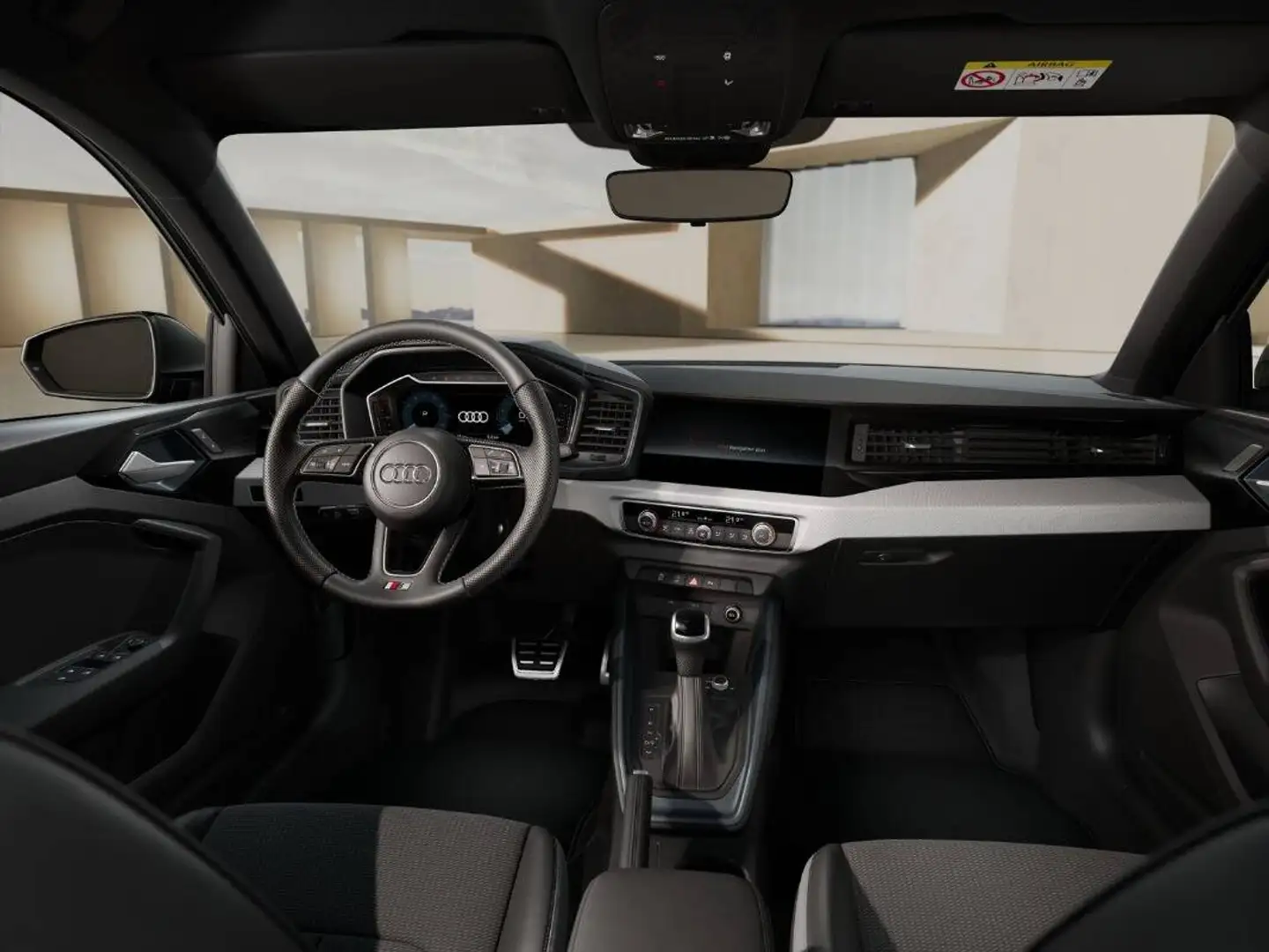 Audi A1 1.0 116CV Identity Contrast S Line Interno S tronic Verde - 2