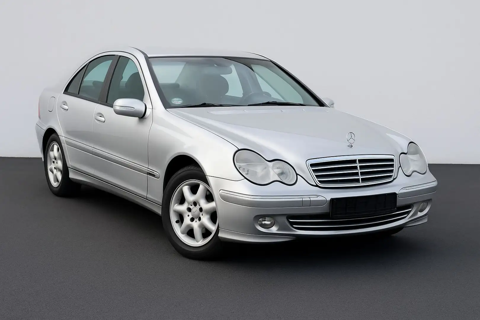Mercedes-Benz C 200 C Limousine C 200 Kompressor-TÜV NEU! Silber - 1