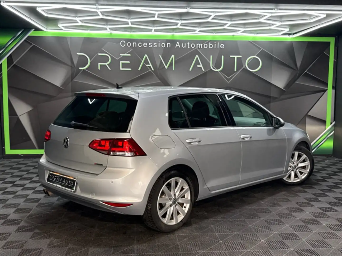 Volkswagen Golf 2.0 TDI 150CH BLUEMOTION TECHNOLOGY FAP CARAT 4MOT Gris - 2