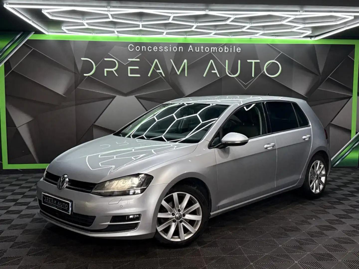 Volkswagen Golf 2.0 TDI 150CH BLUEMOTION TECHNOLOGY FAP CARAT 4MOT Gris - 1