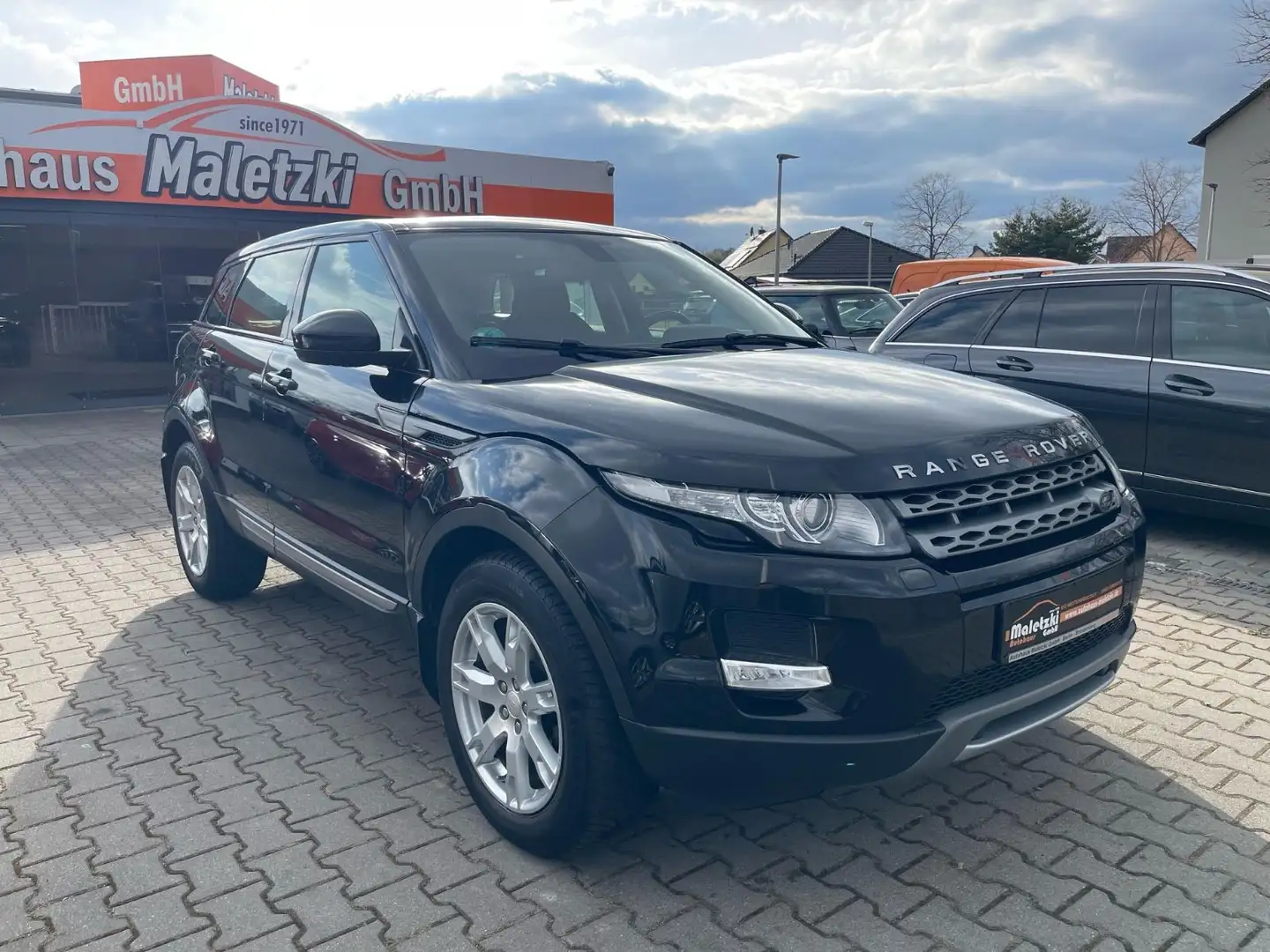 Land Rover Range Rover Evoque 2.2 Td4*Meridian*AHK*Tempomat Чорний - 2