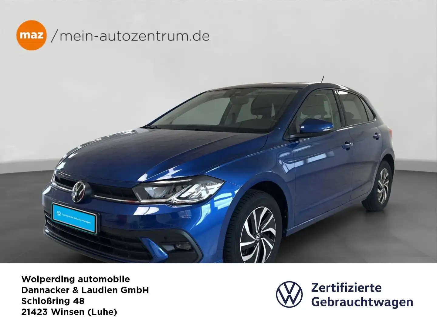 Volkswagen Polo 1.0 Life Bluetooth LED Klima Einparkhilfe Blau - 1