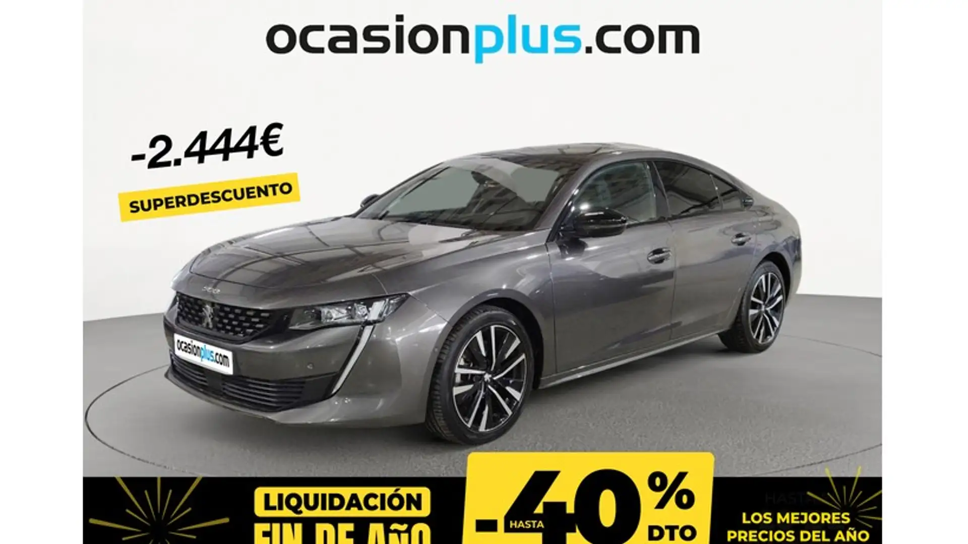 Peugeot 508 Hybrid 225 GT e-EAT8 Gris - 1