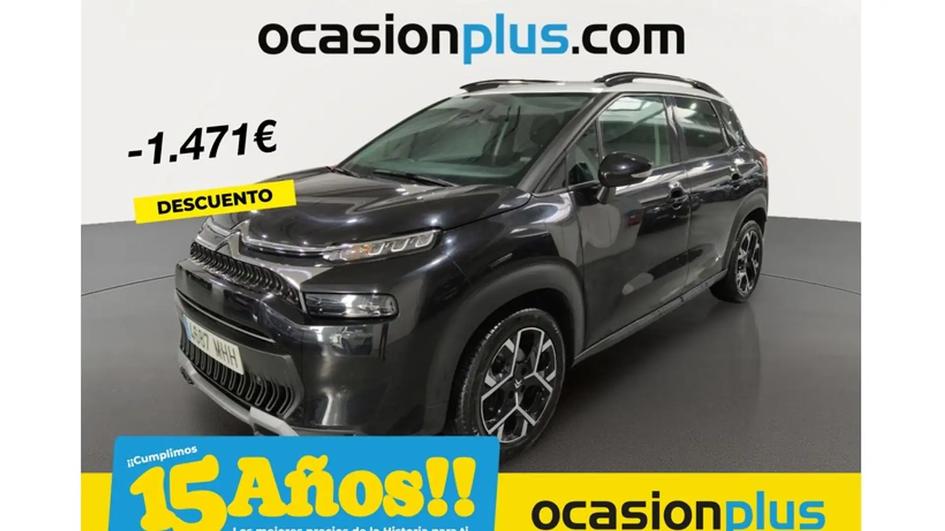 Citroen C3 Aircross Puretech S&S Shine Pack EAT6 130 Noir - 1
