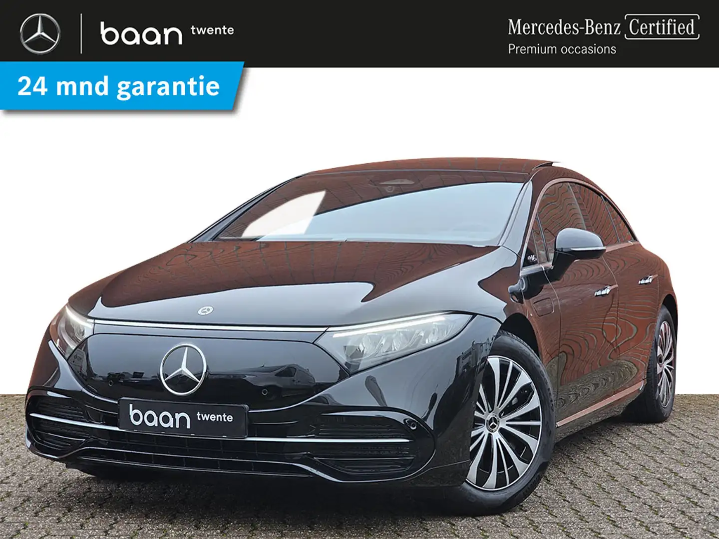 Mercedes-Benz EQS 450+ Business-Line | Trekhaak | Panoramadak | Memo Zwart - 1