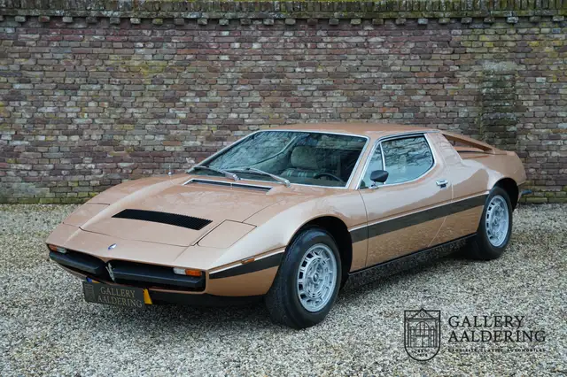 Maserati Merak 2000 GT Only 14000 kms original from new, Very ori