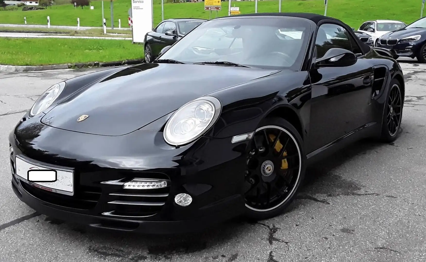 Porsche 997 911 Turbo S Cabriolet PDK Fekete - 1