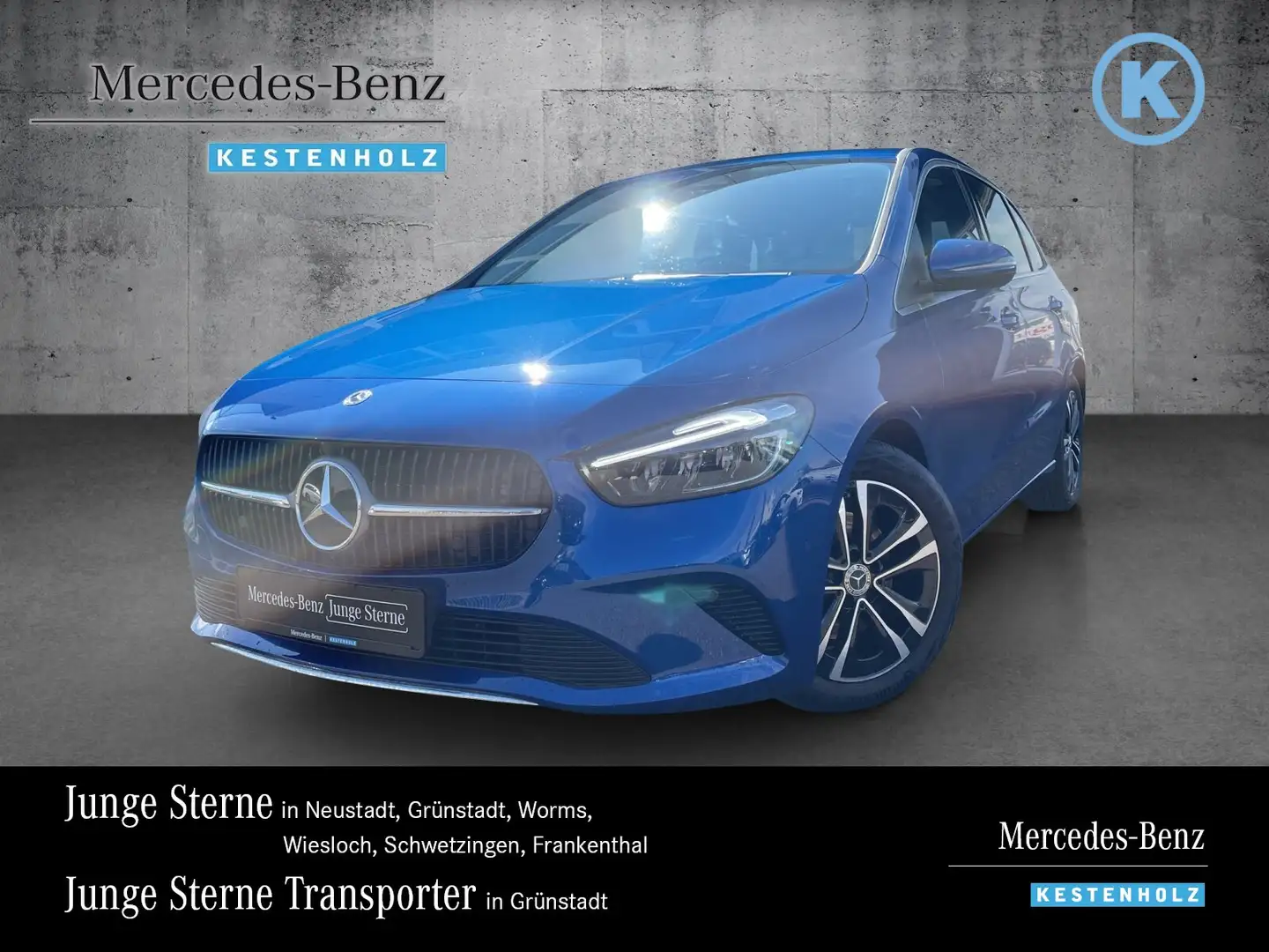 Mercedes-Benz B 200 B 200 PROGRESSIVE+KAMERA+LED+EASYPACK+SHZ+PDC Navi Blau - 1