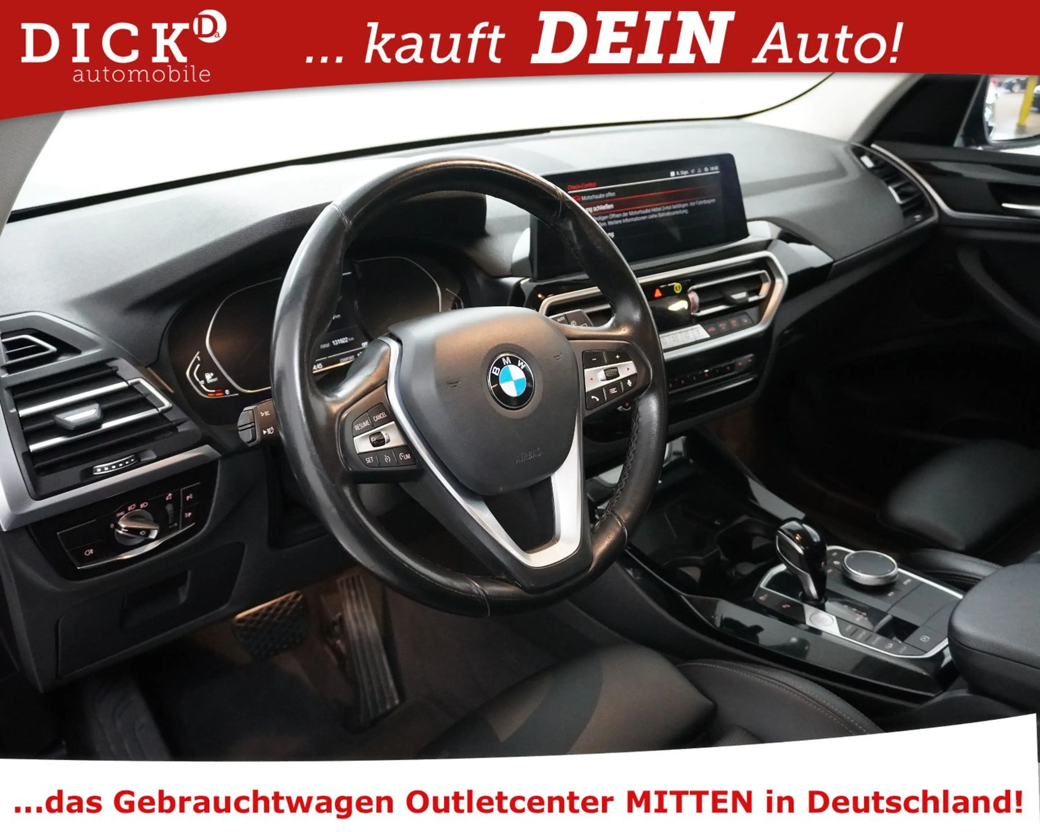 BMW X3 xDr20d Aut Sport LEDER+SHZ+NAV LIVE+KAM+AHK+M — photo 10