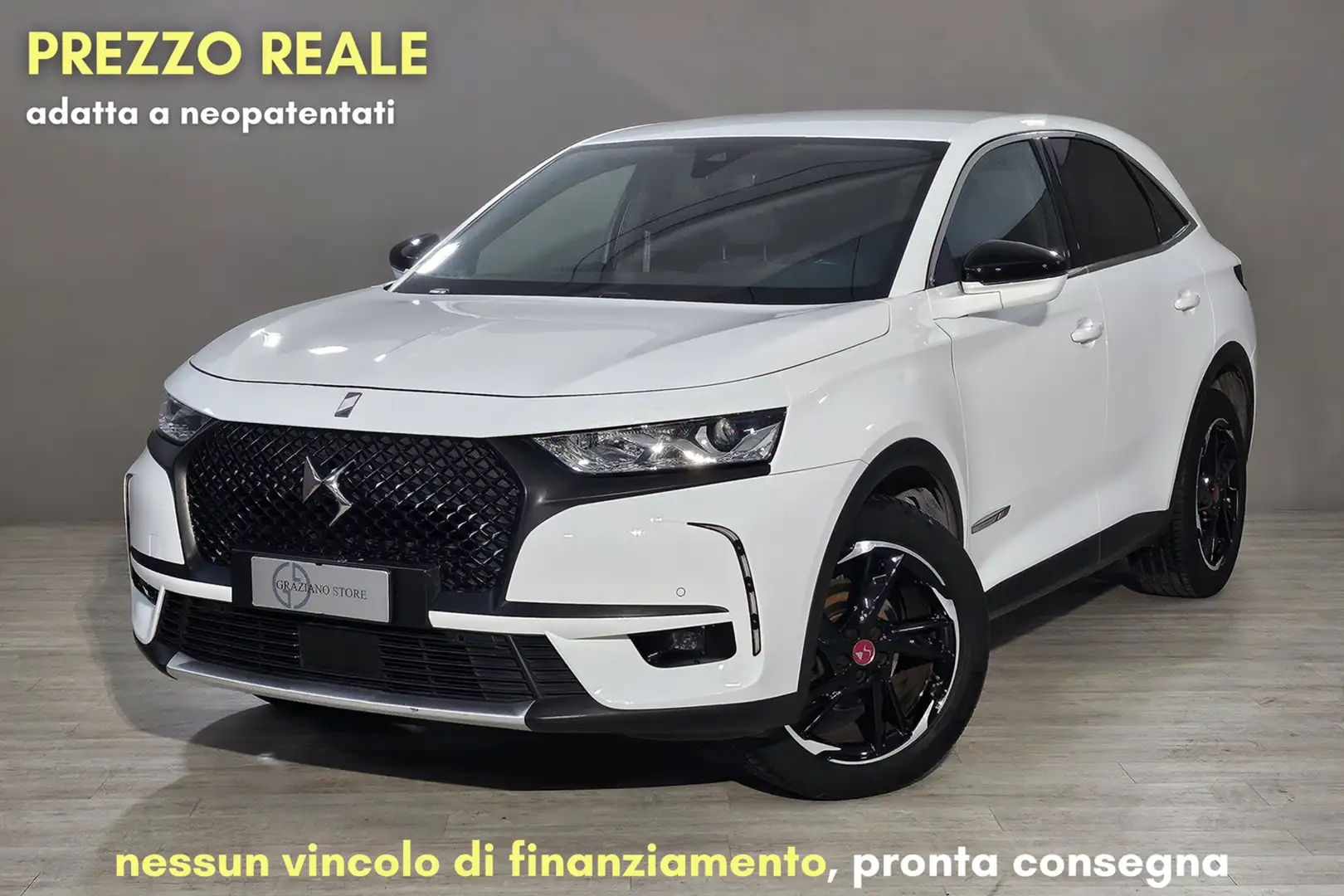 DS Automobiles DS 7 Crossback DS DS 7 Crossback BlueHDi 130 aut. Performance Li Blanc - 1