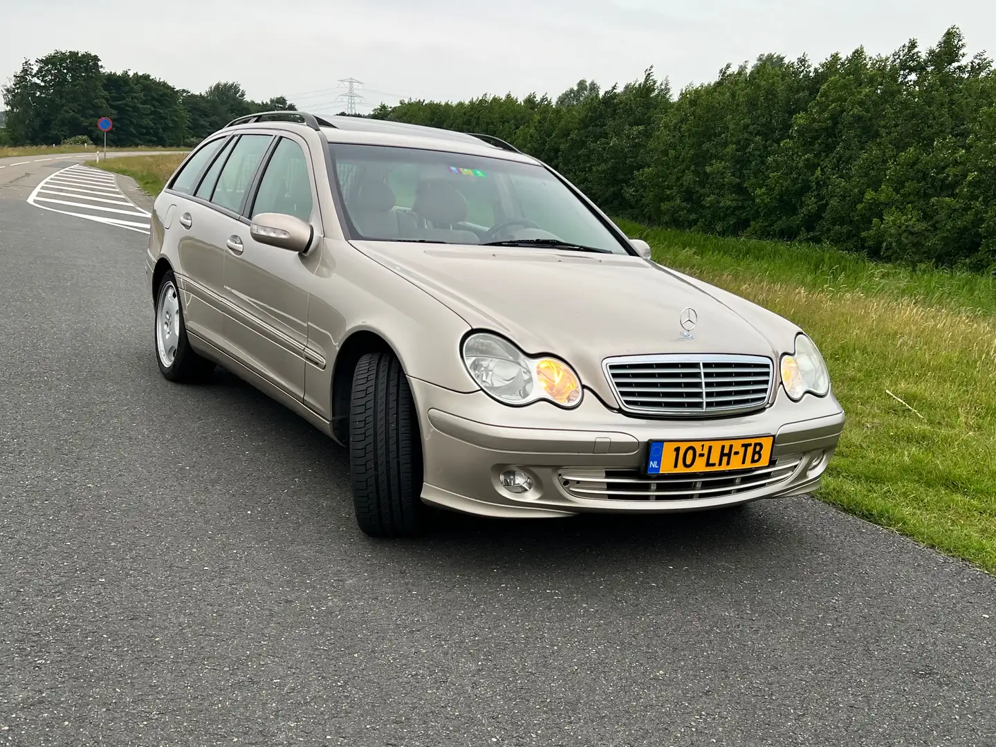 Mercedes-Benz C 200 1.8 kompressor elegance Beige - 2