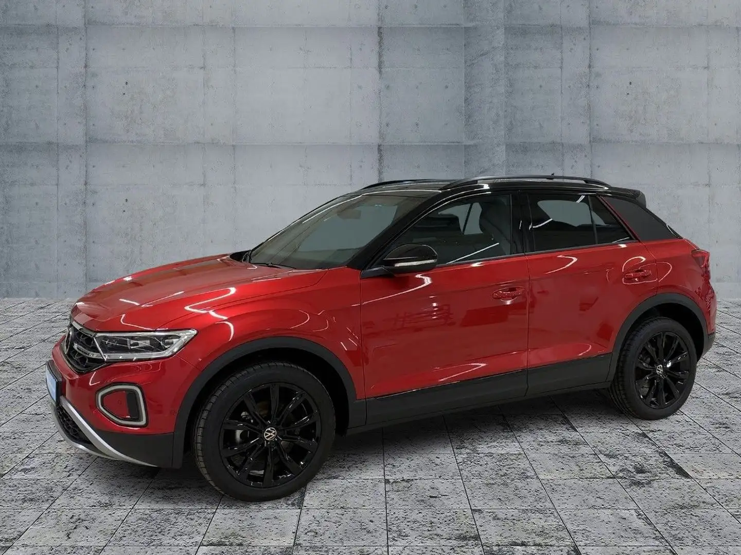Volkswagen T-Roc 2.0 TDI BLACK STYLE 5JG+LEDplus+NAV+AHK+18 Rot - 2