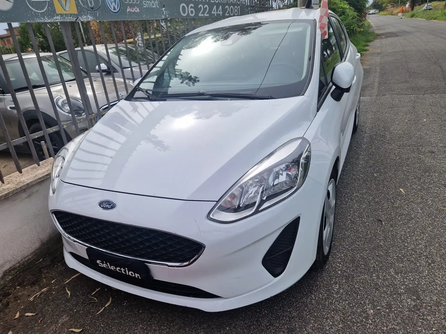 Ford Fiesta VII 5p 1.1 Plus 85cv EURO 6b uniprò 46.000km Bianco - 2