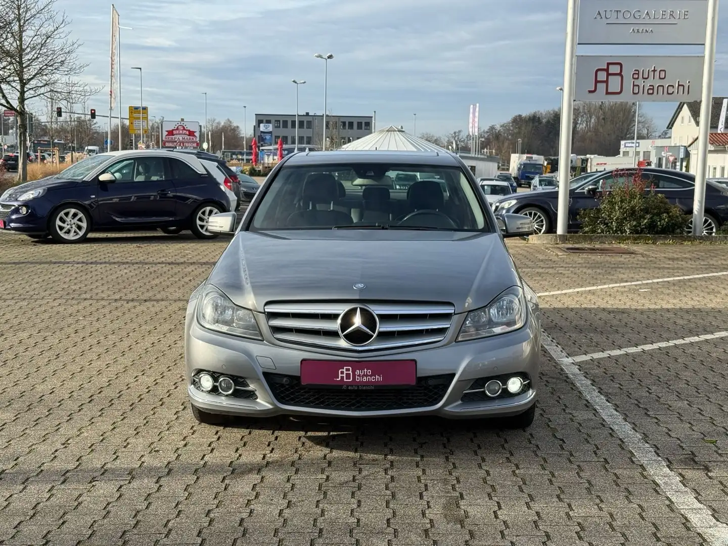 Mercedes-Benz C 220 CDI Avantg.*AHK* Tempom *Navi *Schiebedach Plateado - 2