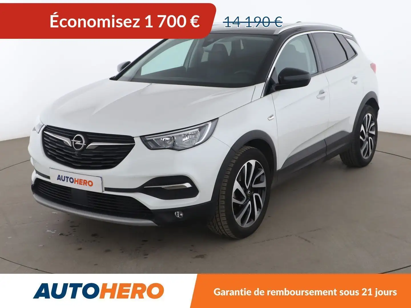 Opel Grandland X 1.2 Turbo Innovation Alb - 1