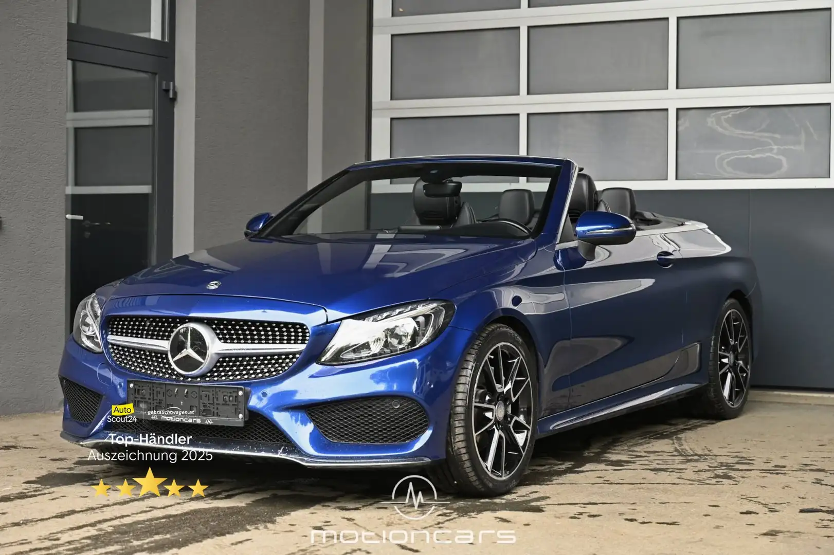 Mercedes-Benz C 180 C-Klasse Coupe C 180 AMG Line Pickerl NEU Blau - 1