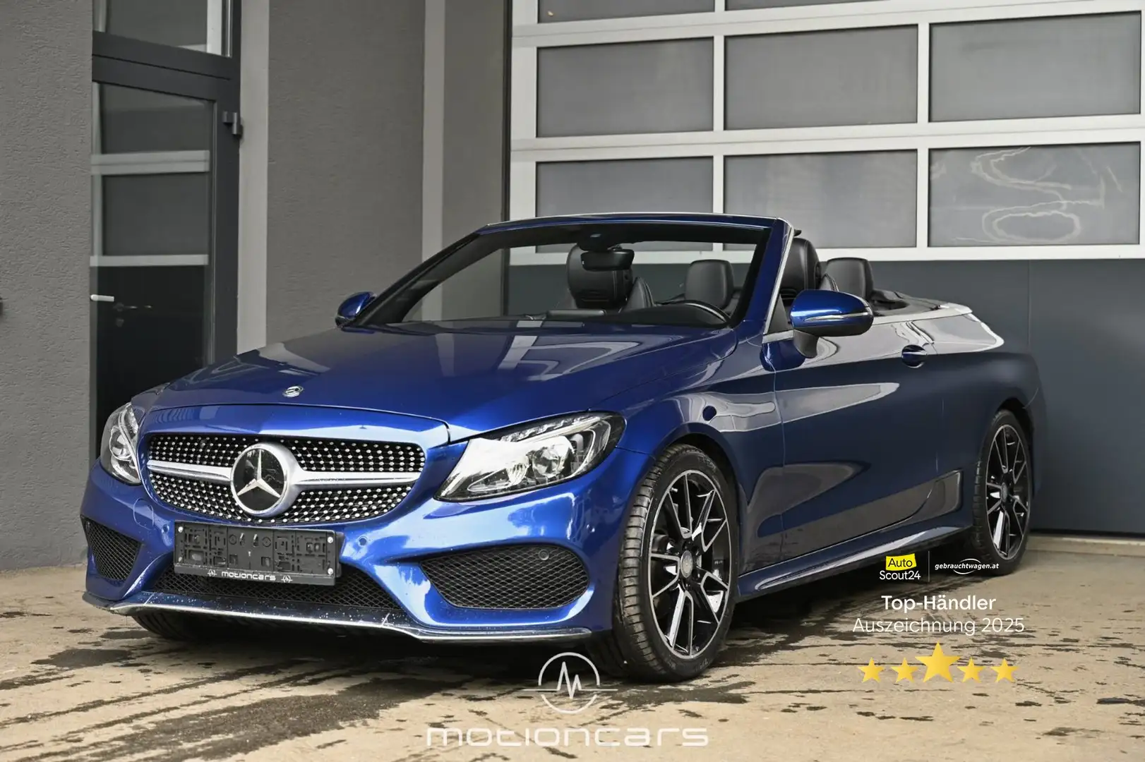 Mercedes-Benz C 180 C-Klasse Coupe C 180 AMG Line Pickerl NEU Blau - 1