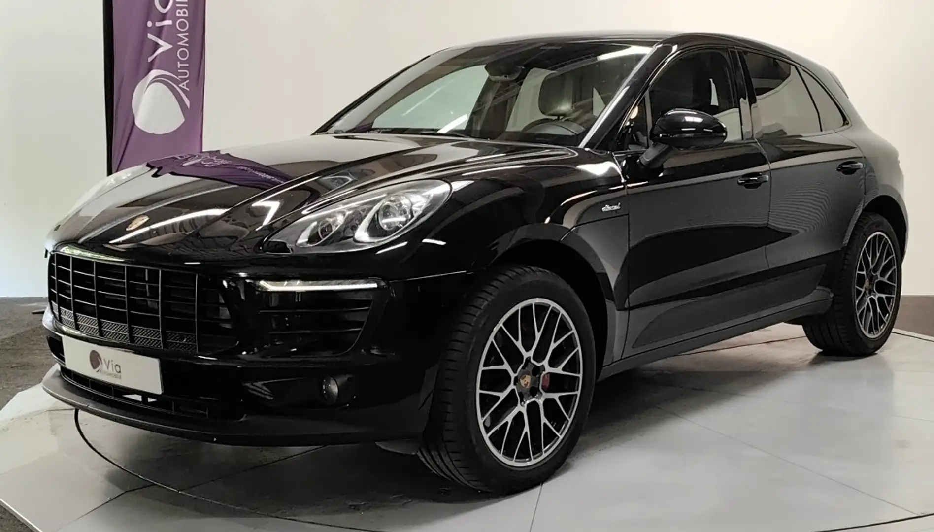 Porsche Macan S Diesel 3.0 V6 258 ch PDK Black - 1