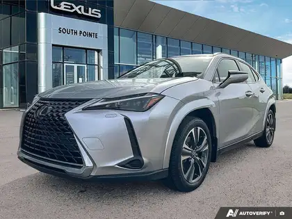 Silver 2024 Lexus UX Hybrid SUV / Crossover All-Wheel Drive Automatic