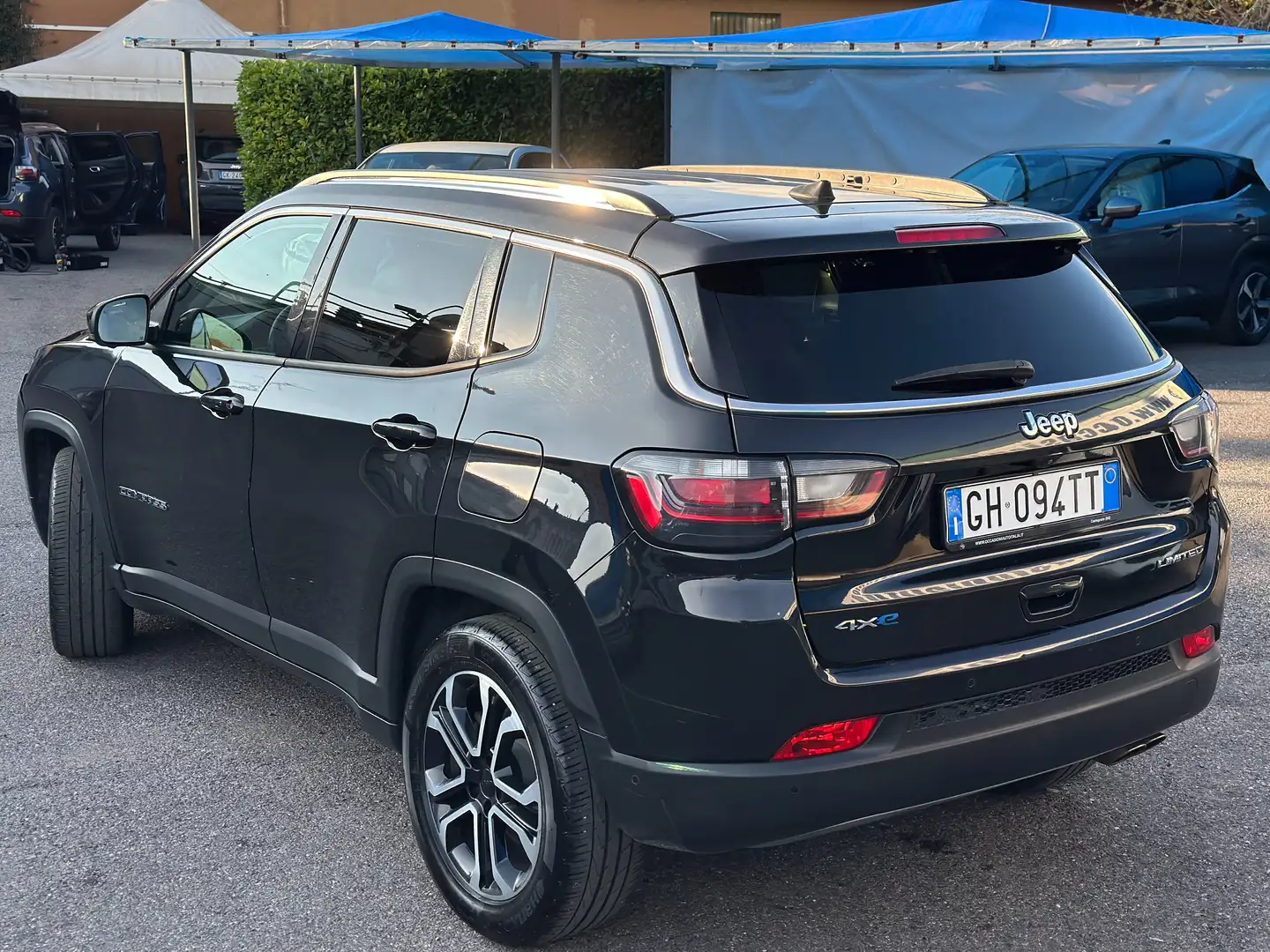 Jeep Compass 1.3 turbo t4 phev Limited 4xe auto Noir - 2