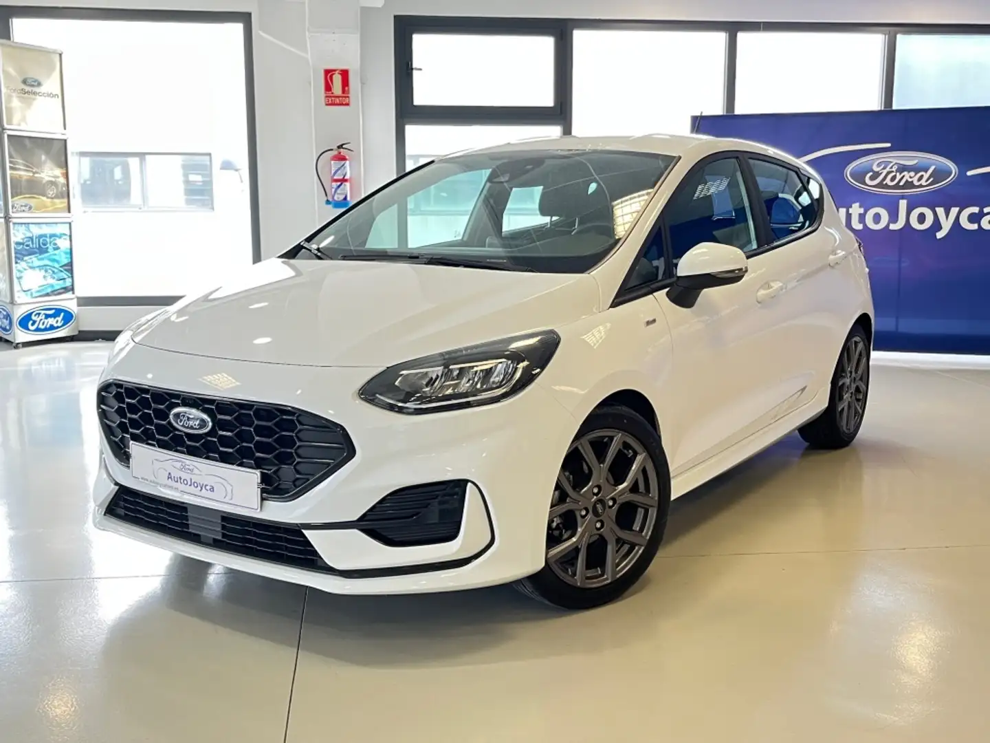 Ford Fiesta 1.0 EcoBoost MHEV ST Line 125 Bianco - 2