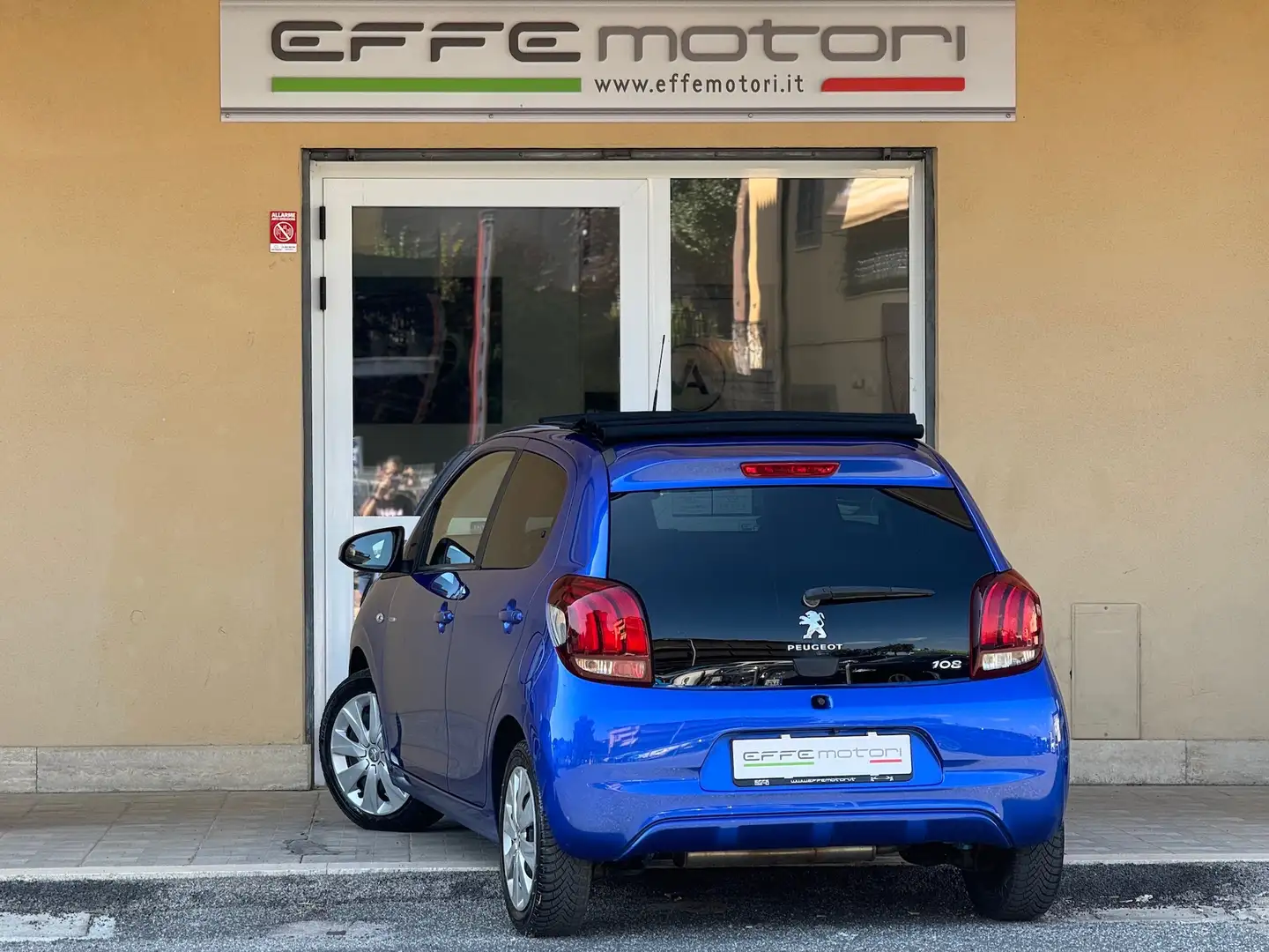 Peugeot 108 STYLE CABRIO Blu/Azzurro - 2