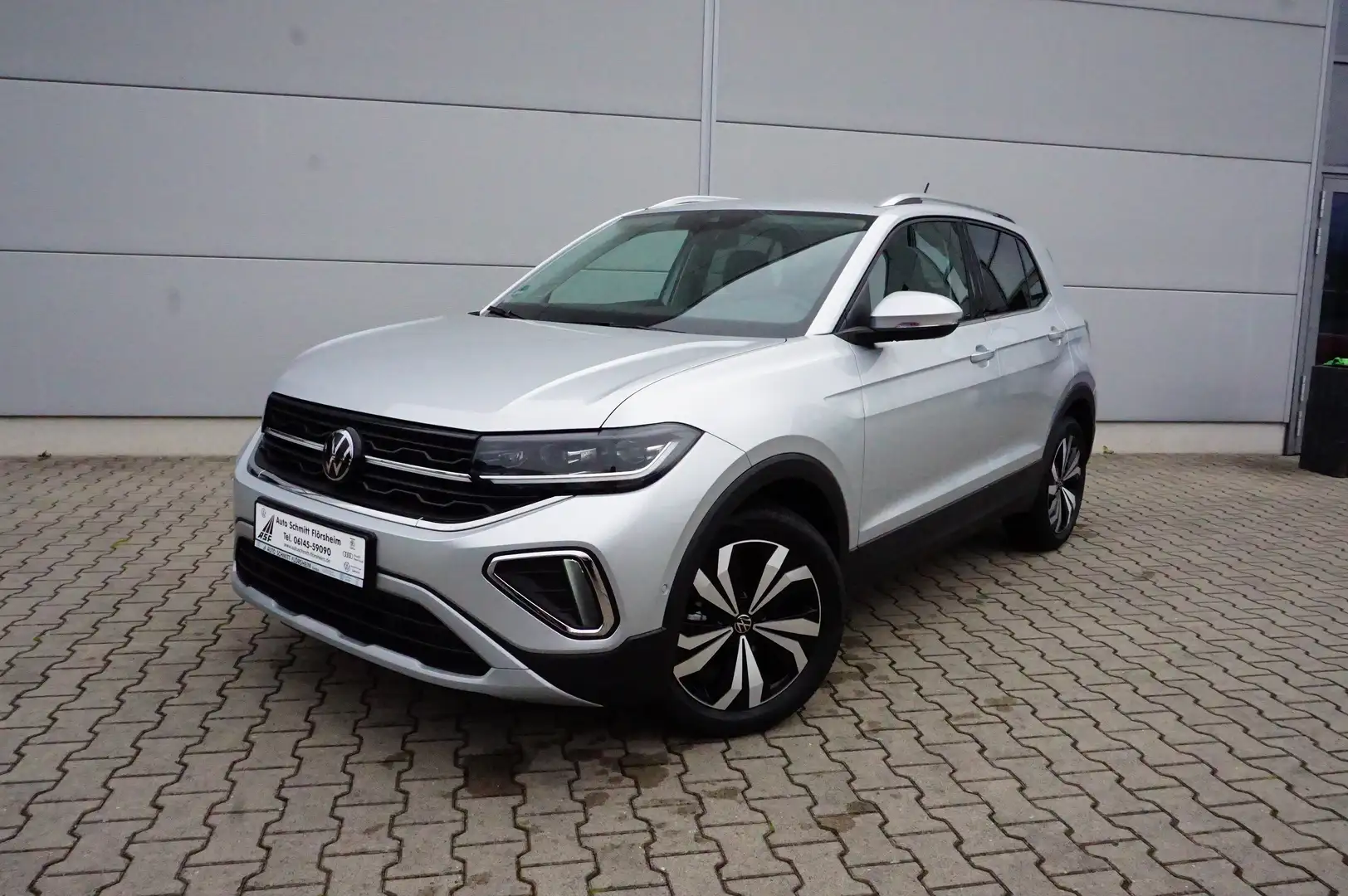 Volkswagen T-Cross Style 1.0 l TSI 7-Gang-DSG Navi,LED,AHK,GJR,RFK Zilver - 2