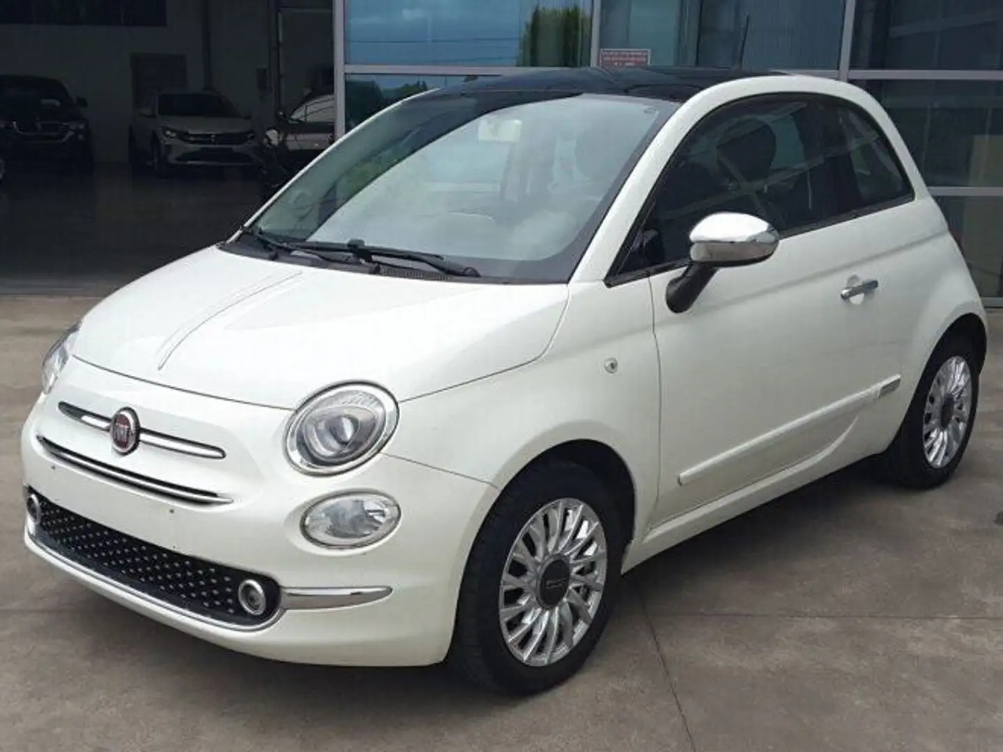 Fiat 500 1.2i Lounge Blanc - 1