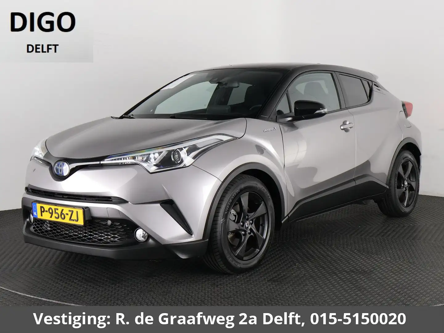 Toyota C-HR 1.8 Hybrid Active Bi-Tone | Trekhaak | Camera | Cr Grijs - 1