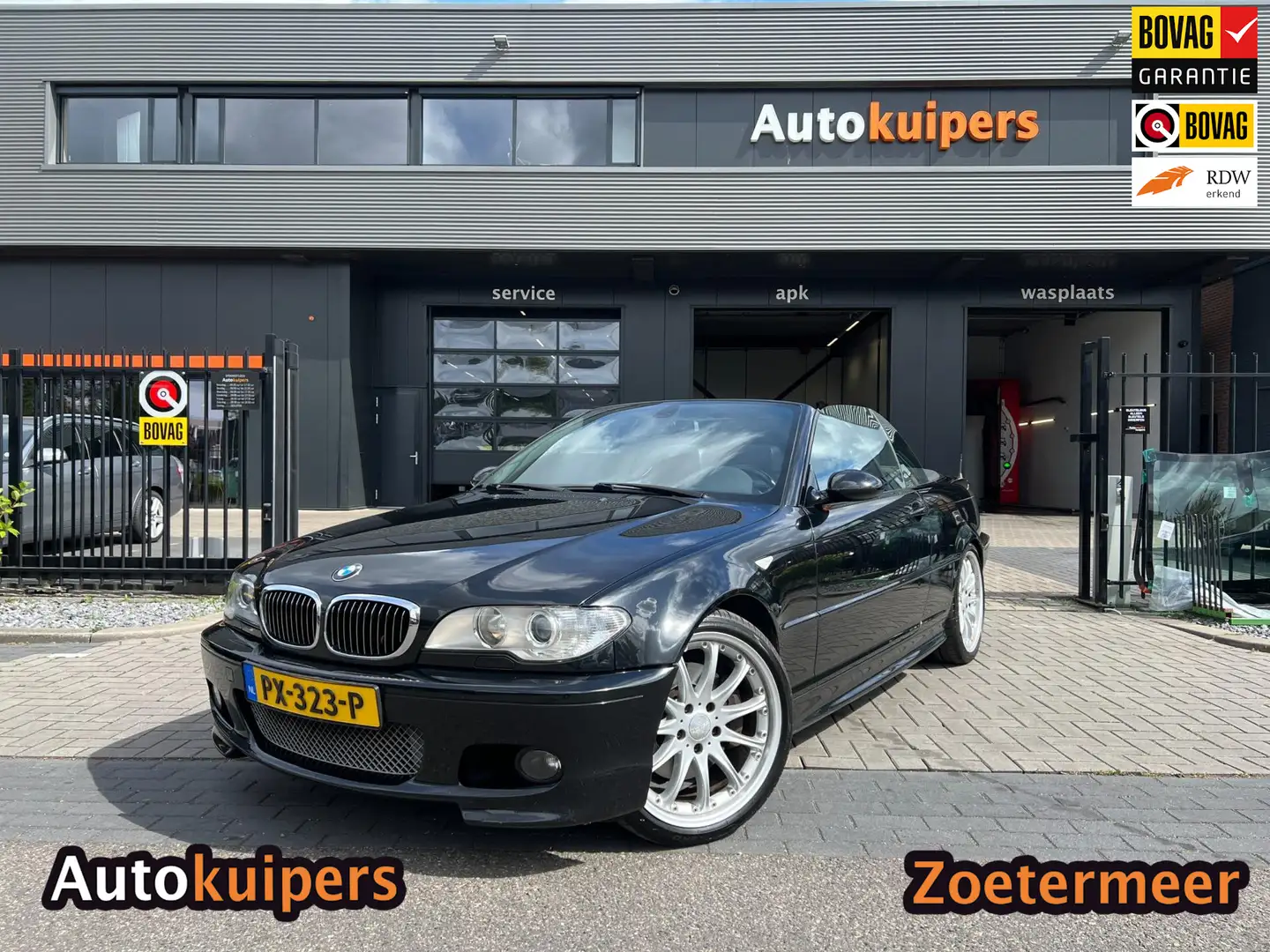 BMW 330 3-serie Cabrio 330Ci - | YOUNGTIMER | Negro - 1