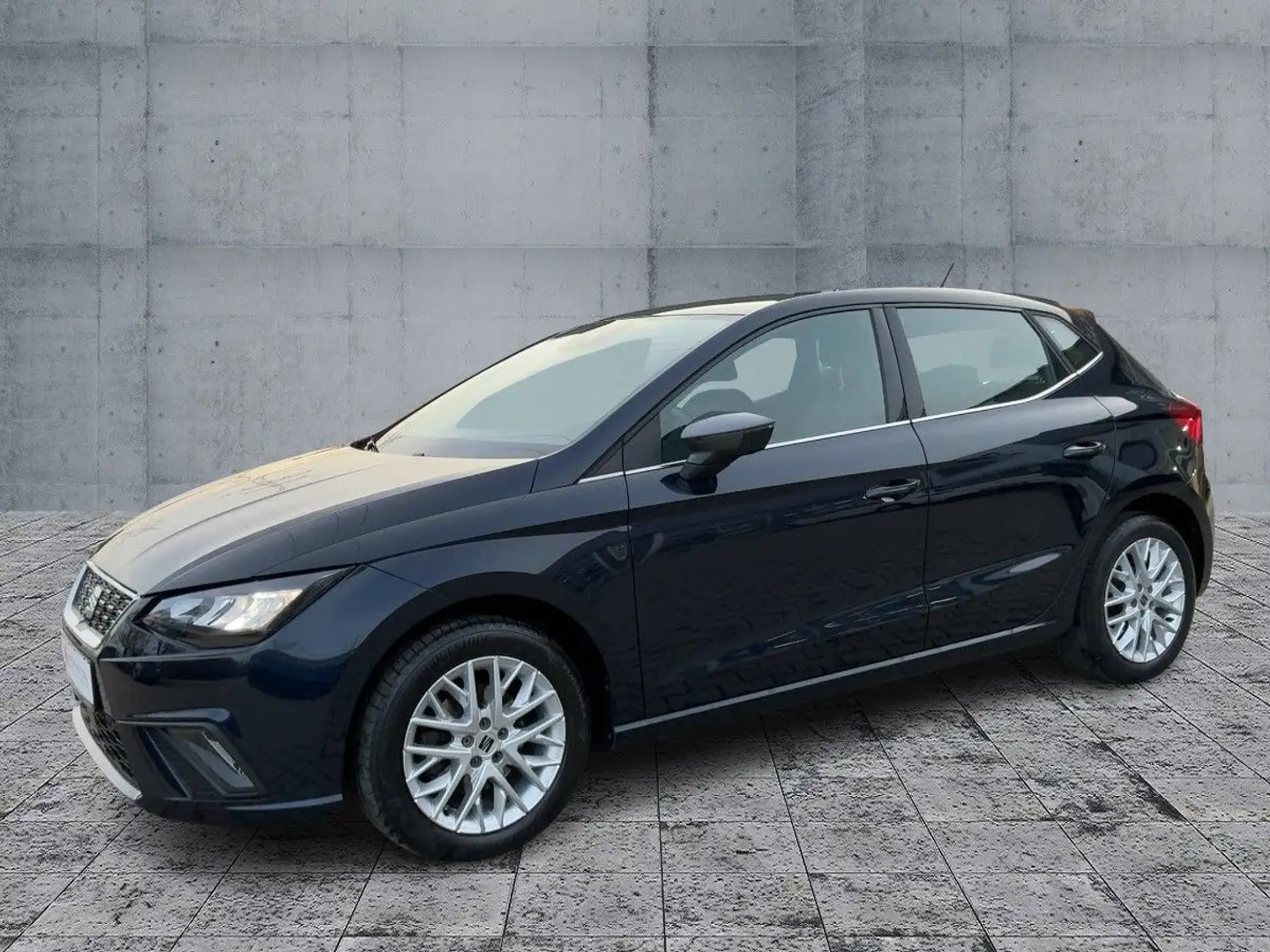 SEAT Ibiza 1.0 TSI XCELLENCE LED+APP+GRA+SHZ+PDC+RFK Blau - 2
