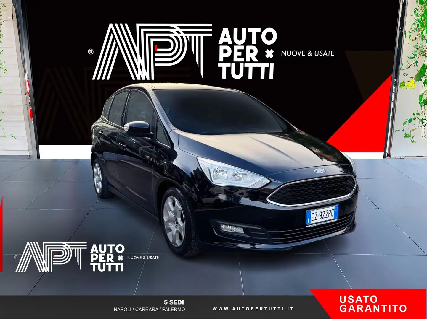 Ford C-Max C-Max 1.0 ecoboost Plus s&s 100cv Nero - 2