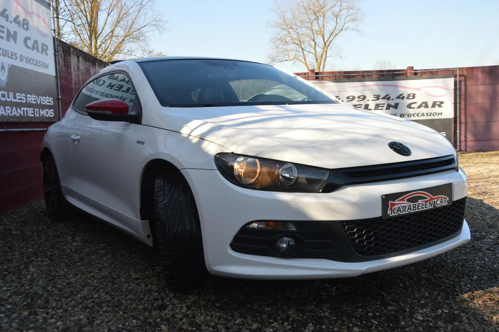 Volkswagen Scirocco 2.0CRTDi Gts TOIT PANO NAV SENS AR CLIM 95.454KM Bianco - 2