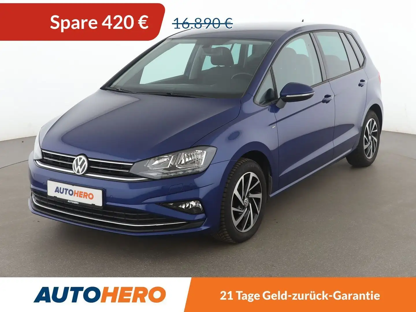 Volkswagen Golf 1.0 TSI Join*NAVI*PDC*SHZ*KLIMA*GARANTIE* Blau - 1
