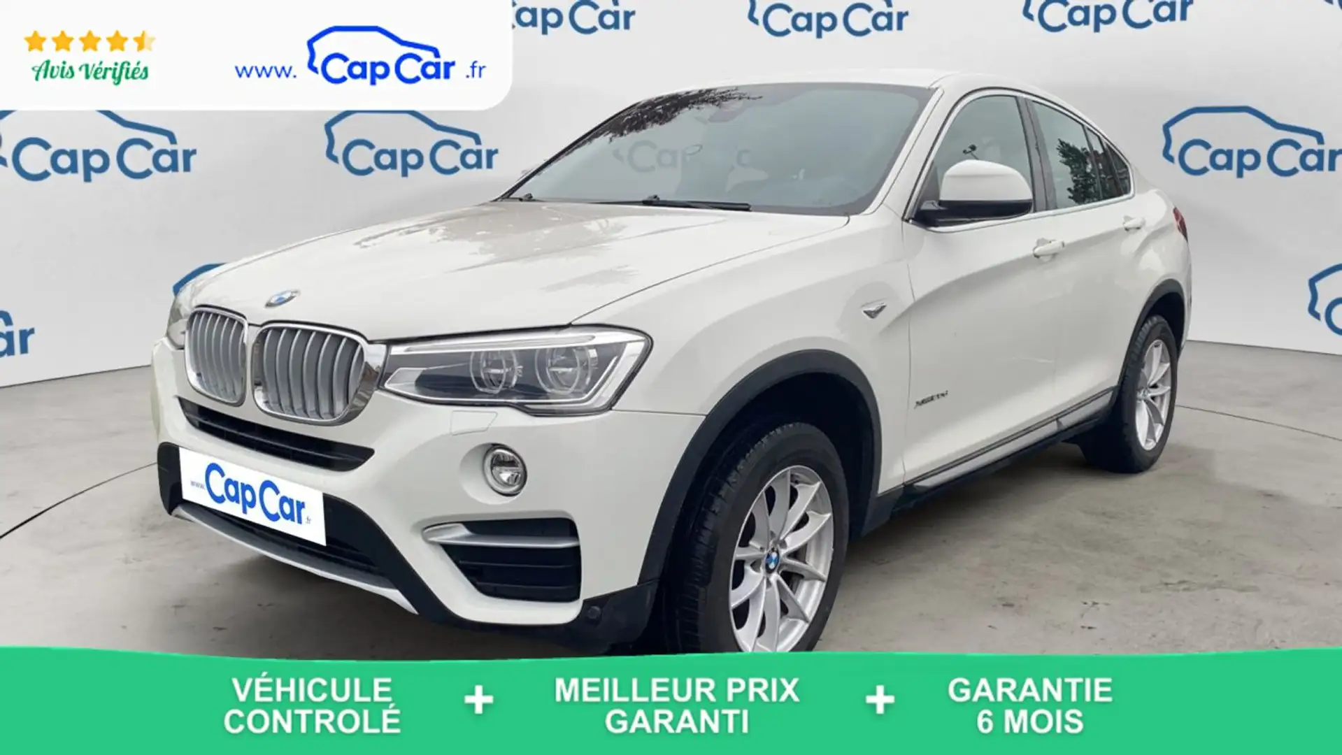 BMW X4 xDrive 20d 190 BVA8 Xline Blanc - 1