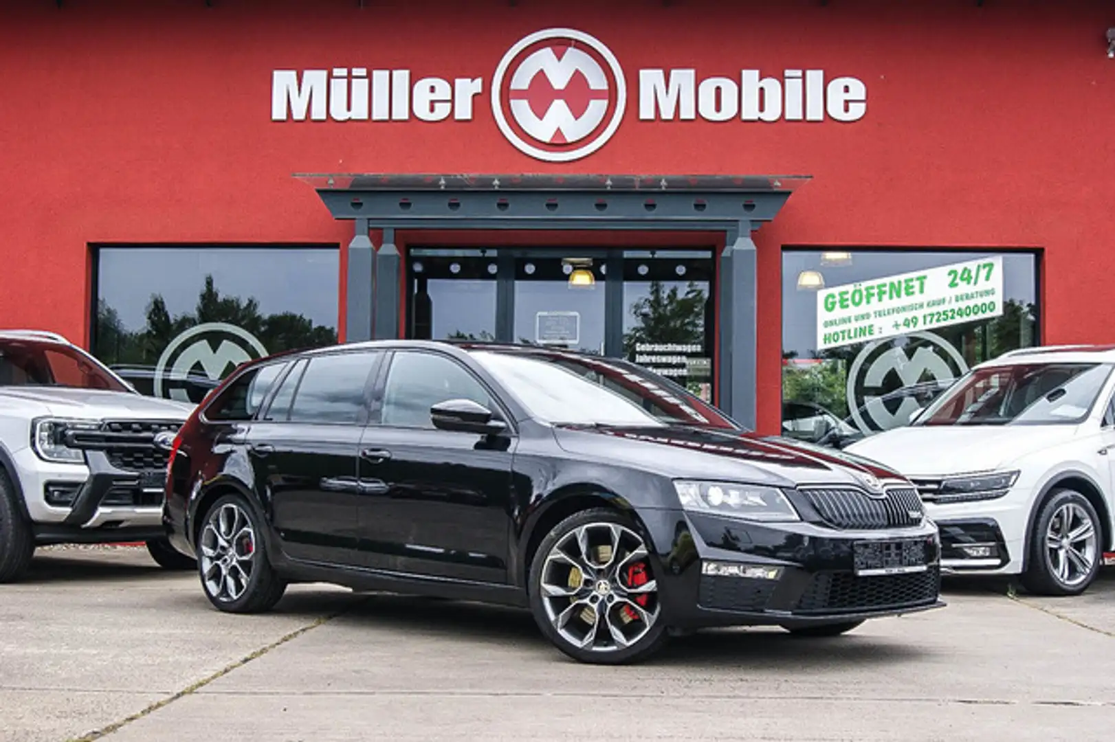 Skoda Octavia Combi RS 20TSI CHALLENGE XL LEDER XENON RS Negro - 1