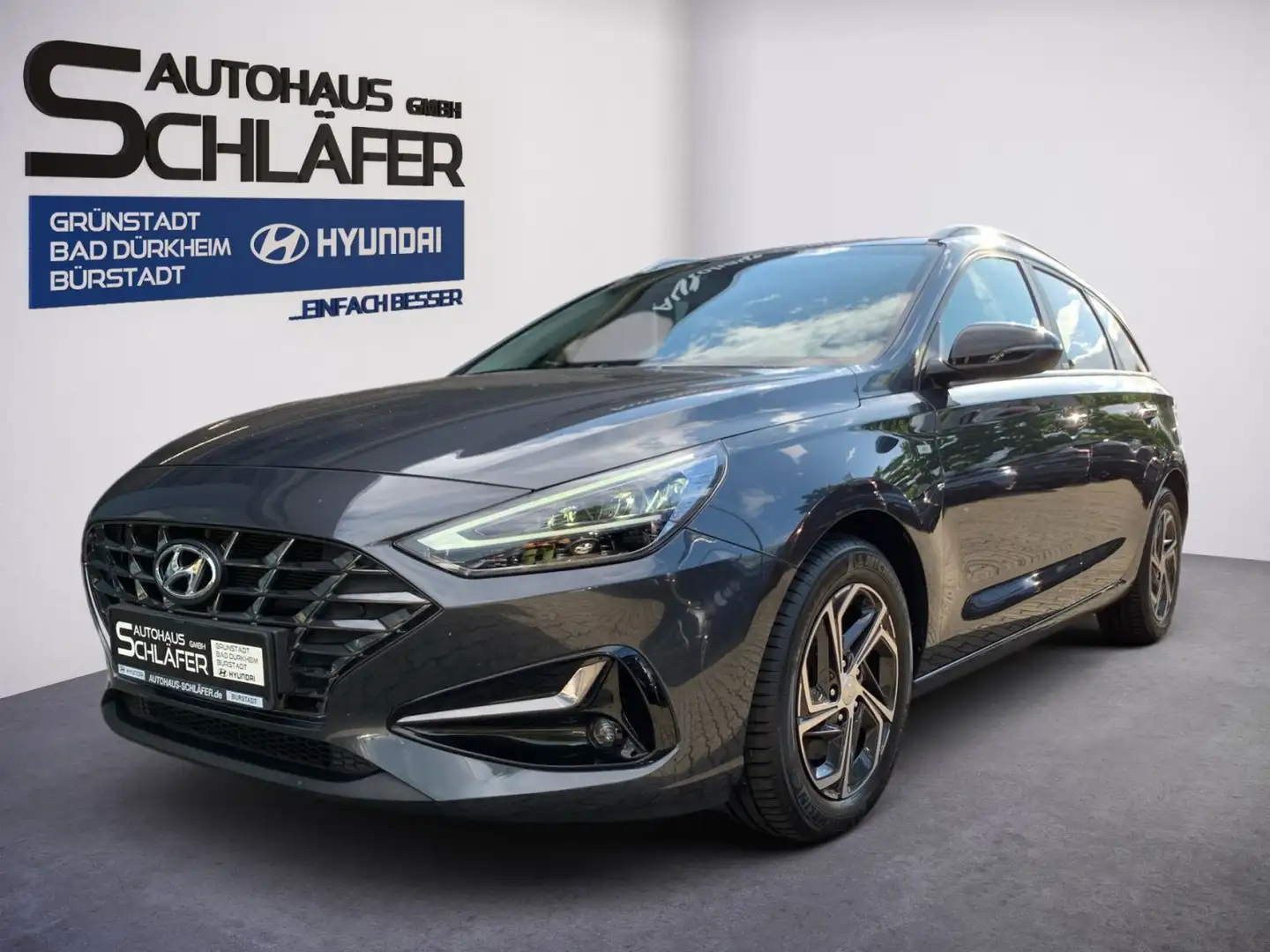 Hyundai i30 Kombi 1.5 T-GDI 7-DCT Intro Edition Mild-Hyb Grigio - 1