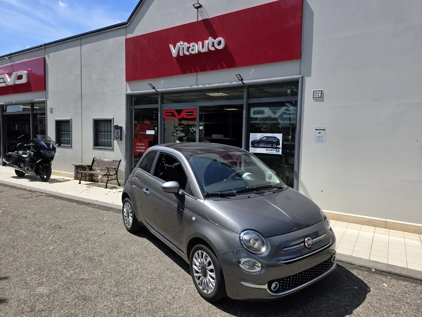 Fiat 500 1.0 hybrid 70cv Grigio - 2