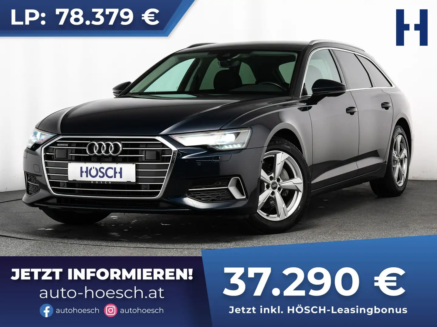 Audi A6 Avant 40 TDI quattro Sport TOP EXTRAS AKTION -52% Blau - 1