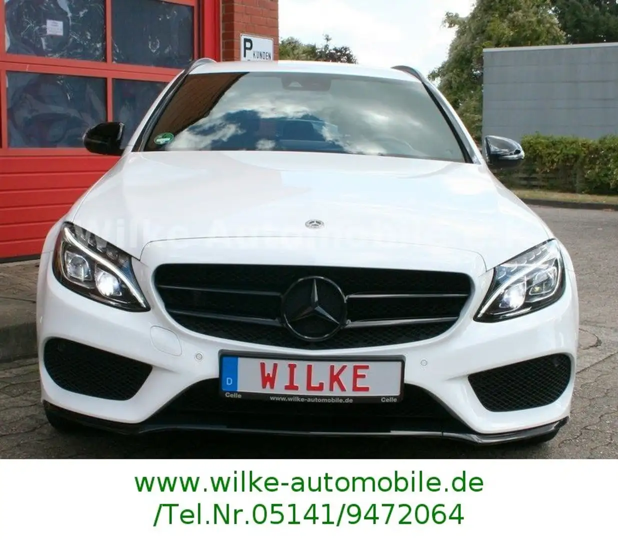 Mercedes-Benz C 350 T e+AMG Line+LED+Leder+Kamera+Comand+Hybr. Blanc - 2