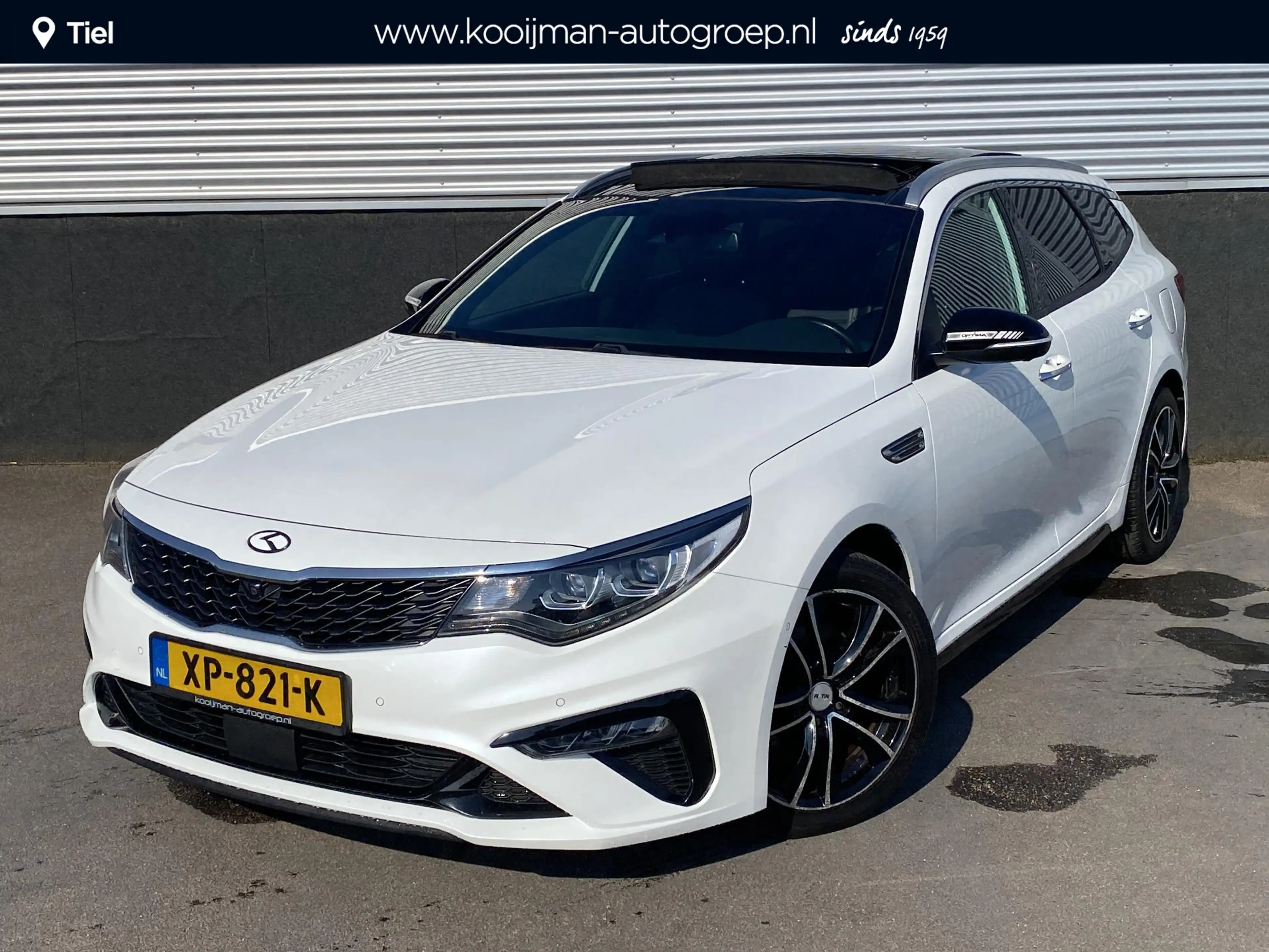 Kia Optima Sportswagon 1.6 T-GDI GT-Line Schuif/kanteldak, Ni