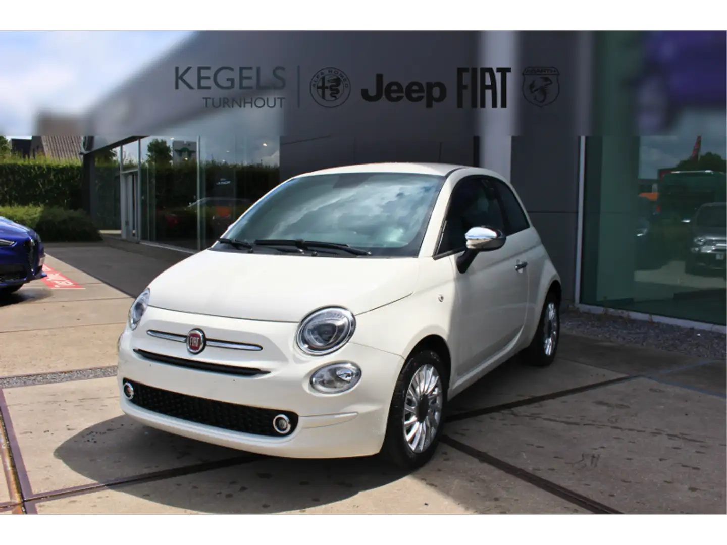 Fiat 500 Hybrid 1.0 70 PK Wit - 1