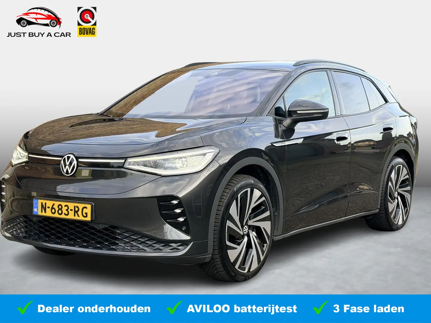 Volkswagen ID.4 GTX 4Motion 77 kWh SoH 92% + 2x Comfort Pakket + d Grigio - 1