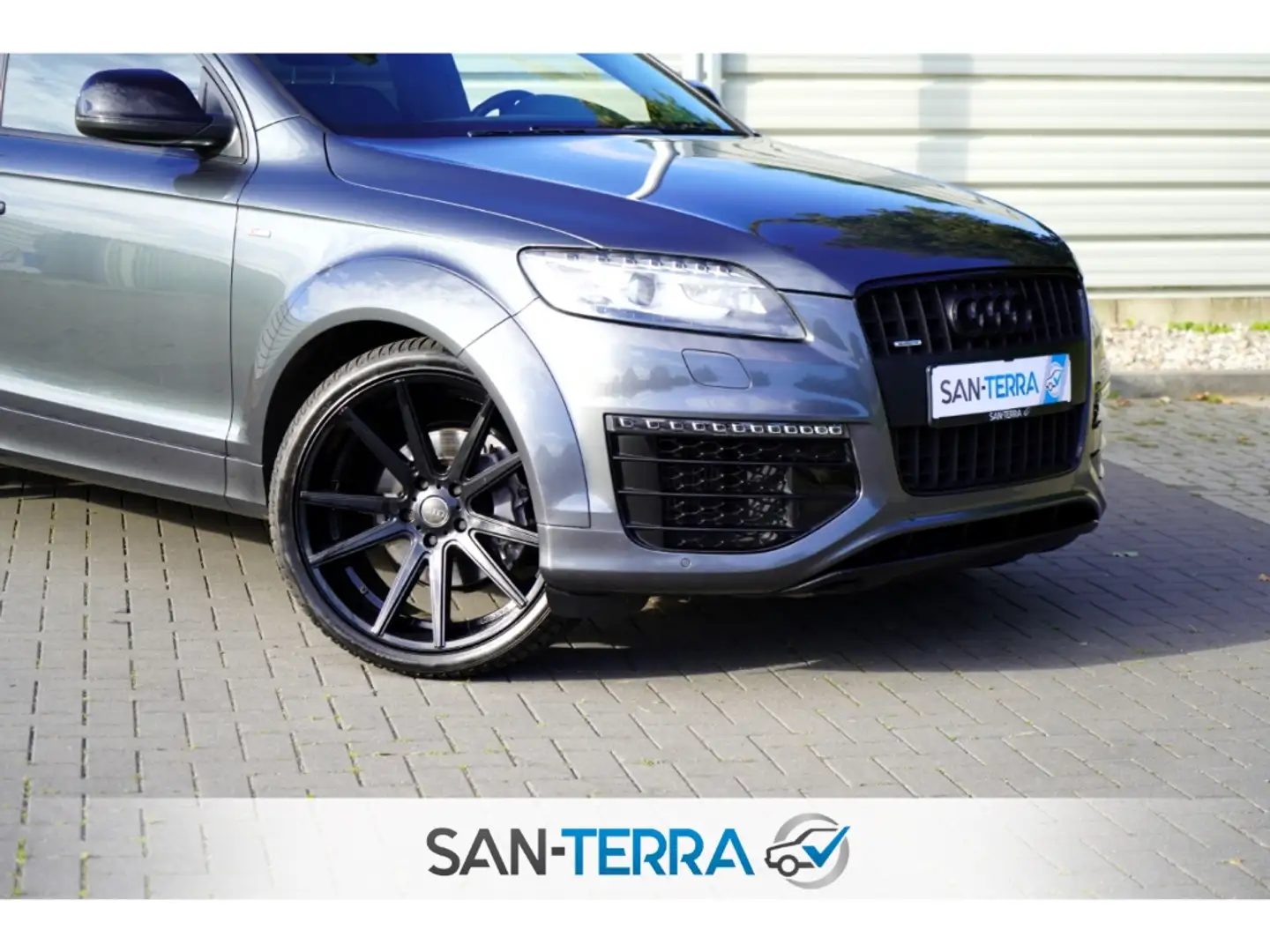 Audi Q7 4.2 TDI QUATTRO S-LINE SPORT EDITION LEDER*KEYLESS Grigio - 2